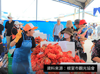 根室螃蟹節，9 月